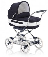 Люлька Inglesina KB10H1NAP Vittoria на шасси Comfort chrome Blue