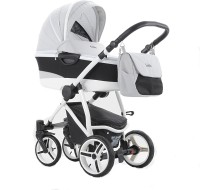 Универсальная коляска ARO 2 в 1 Emilio W11 Black white grey