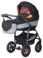 Универсальная коляска Caretto Apollo Ap 06 (3 в 1) Graphite orange