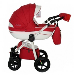 Универсальная коляска Bello Babies Mari eco plus 3 в 1 8 Red white