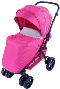 Прогулочная коляска Cool-Baby KDD-6699GB-T Fuchsia light grey