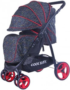 Прогулочная коляска Cool-Baby KDD-6795DC-1 Red