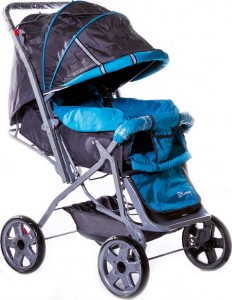 Прогулочная коляска Stiony С2W-24 Blue grey