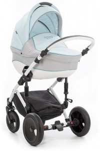 Универсальная коляска Tutis Zippy Viva 041 3 в 1 Grey turquoise