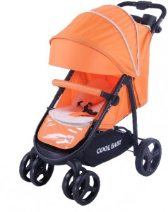 Прогулочная коляска Cool-Baby KDD-6798G Orange