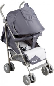 Прогулочная коляска Indigo HAPPY W807C Gray