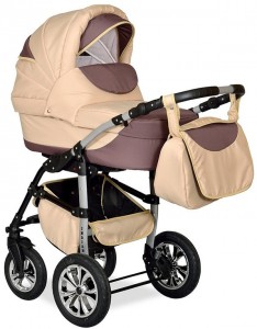 Универсальная коляска Smile Line Indiana 3 в 1 21 Beige brown