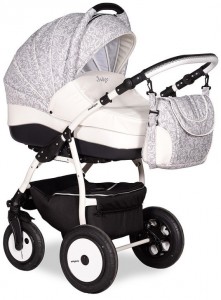 Универсальная коляска Indigo S F 3 в 1 Кожа 31 Biege grey