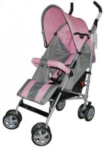 Прогулочная коляска Stiony 302В Pink gray