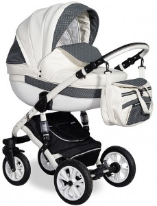 Универсальная коляска Indigo Isabel S 2 в 1 03 White grey