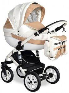 Универсальная коляска Indigo Isabel S 2 в 1 04 White beige