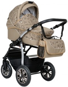 Универсальная коляска Slaro Charlotte 3 в 1 05 Beige