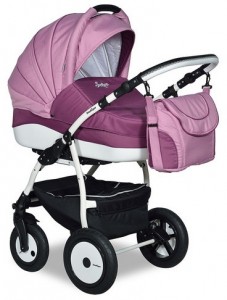 Универсальная коляска Indigo Zippy 3 в 1 35 Pink