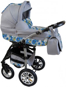 Универсальная коляска Smile Line Indiana 3 в 1 08 Grey blue