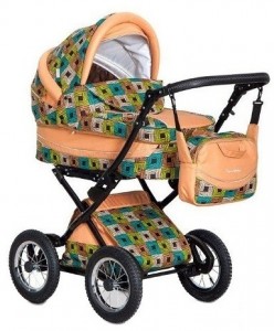 Универсальная коляска Caretto Angel F 3 v 1 19 Orange