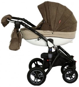 Универсальная коляска Bello Babies Carlo 3 в 1 6 Beige brown