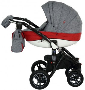 Универсальная коляска Bello Babies Carlo 2 в 1 2 Grey red