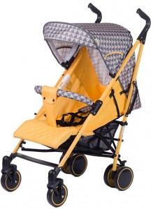 Прогулочная коляска BabyHit Handy Yellow grey