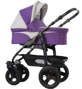 Универсальная коляска Retrus Fire 2 в 1 155 Purple gray