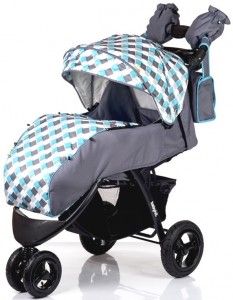 Прогулочная коляска BabyHit Voyage Air Grey blue