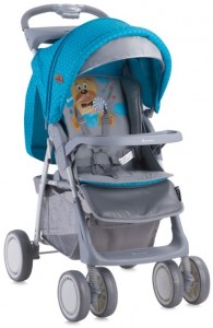 Прогулочная коляска Lorelli Foxy МГ0306 Blue grey