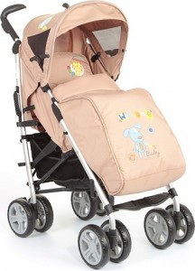 Прогулочная коляска Lider Kids Urban Beige Cat and dog