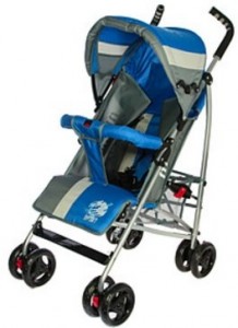 Прогулочная коляска Emily 1109 Sport 15C5 Blue grey