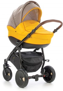 Универсальная коляска Tutis Zippy Orbit 060ЧР 2 в 1 Beige yellow