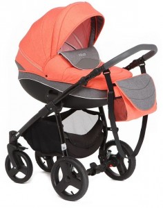 Универсальная коляска Rudis Solo 3 в 1 Orange gray