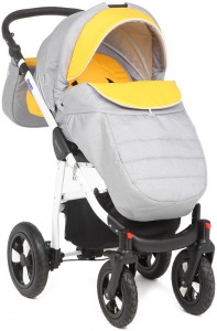 Коляска Adamex Neonex 40B Grey yellow