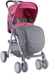 Прогулочная коляска Lorelli AERO Rose grey girl 1740