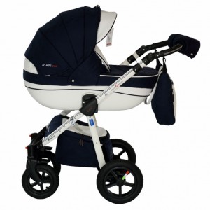 Универсальная коляска Bello Babies Mari eco plus 3 в 1 7 Black white