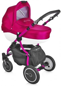 Универсальная коляска Lonex Speedy Sweet Baby 2 в 1 SB-04 Fuchsia