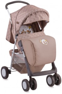 Прогулочная коляска Lorelli Terra Beige daisy bears