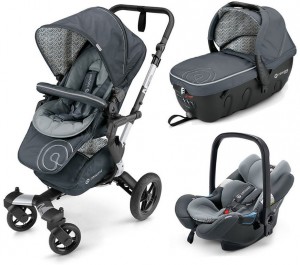 Универсальная коляска Concord Neo Travel Set (3 в 1) Graphite grey