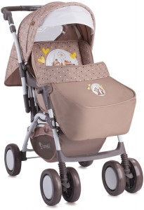 Прогулочная коляска Lorelli Combi Beige daisy bears