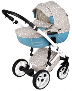 Универсальная коляска Baby World Prometeus 2 в 1 Beige blue