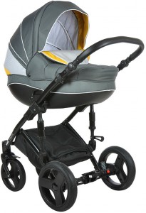 Универсальная коляска Tutis Mimi Plus PR 2 в 1 Dark gray mustard