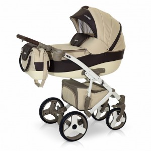 Универсальная коляска Bello Babies Pico 2 в 1 14 Beige black