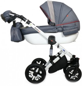 Универсальная коляска Bello Babies Dada eco 3 в 1 8 Dark grey light grey