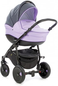 Универсальная коляска Tutis Zippy Orbit 056ЧР 2 в 1 Anthracite violet