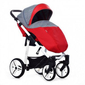 Прогулочная коляска Bebetto Nico SL219 Red grey