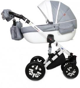 Универсальная коляска Bello Babies Dada eco 2 в 1 14 Light grey white