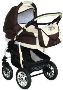 Универсальная коляска Verdi Max Lux 3 в 1 42 Beige brown