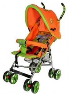 Прогулочная коляска Emily D380-B-2 Classic 15C2 Green orange