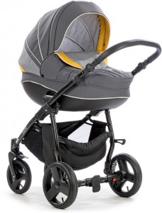 Универсальная коляска Tutis Mimi Plus 2 в 1 Dark gray mustard white