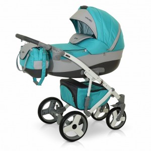 Универсальная коляска Bello Babies Pico 2 в 1 9 Turquoise grey