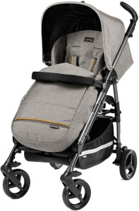 Прогулочная коляска Peg-perego Si Completo шасси Dark grey Luxe Grey