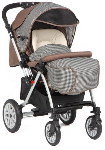 Универсальная коляска Capella S-803WF Сибирь Beige Carbon