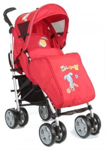 Прогулочная коляска Lider Kids Urban Red Cat and dog